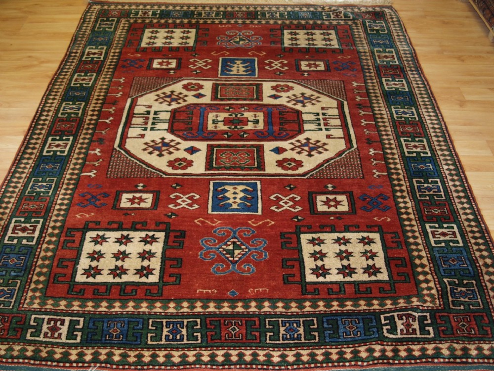 old turkish rug of karachov kazak design excellent furninshing rug abt 30 years old