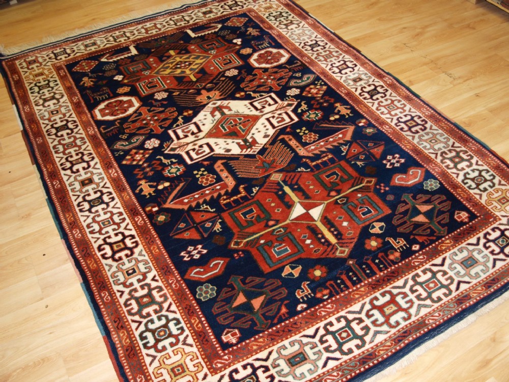 turkish rug or classic caucasian akstafa design great design colour abt 30 years old