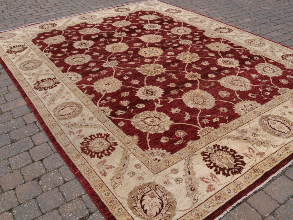 ziegler design carpet high quality modern afghan production superb colour about 10 years old