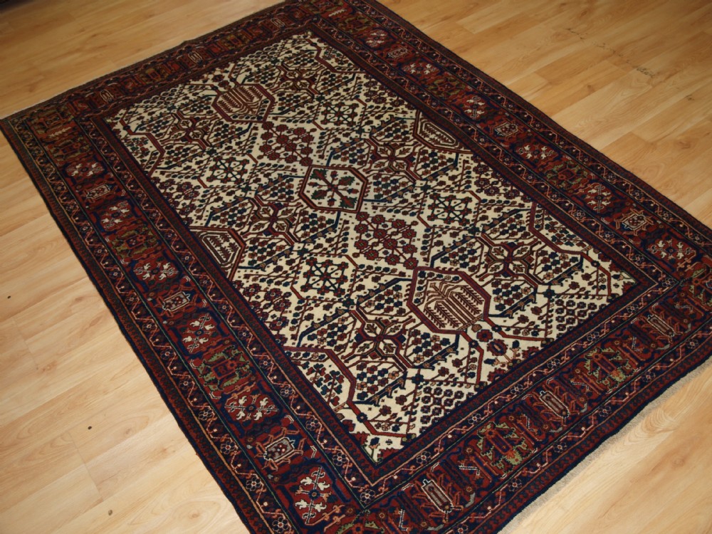 antique north west persian joshaghan rug with unusual design superb condition circa 190020