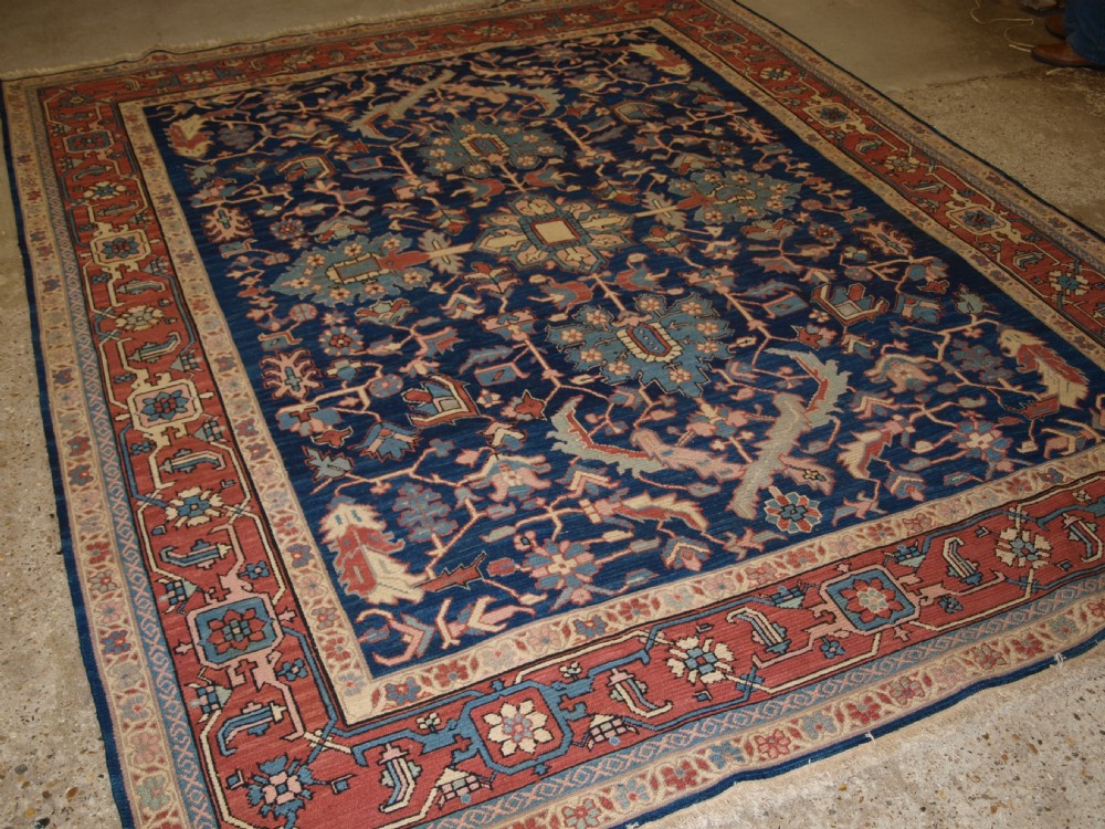 afghan soumak carpet copy of 19th century design superb design and colour about 10 years old