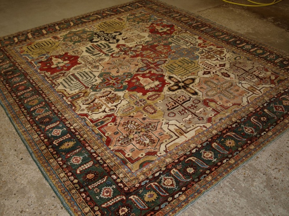 hand knotted turkish carpet classic design natural dyes woven ledgend production about 10 years old
