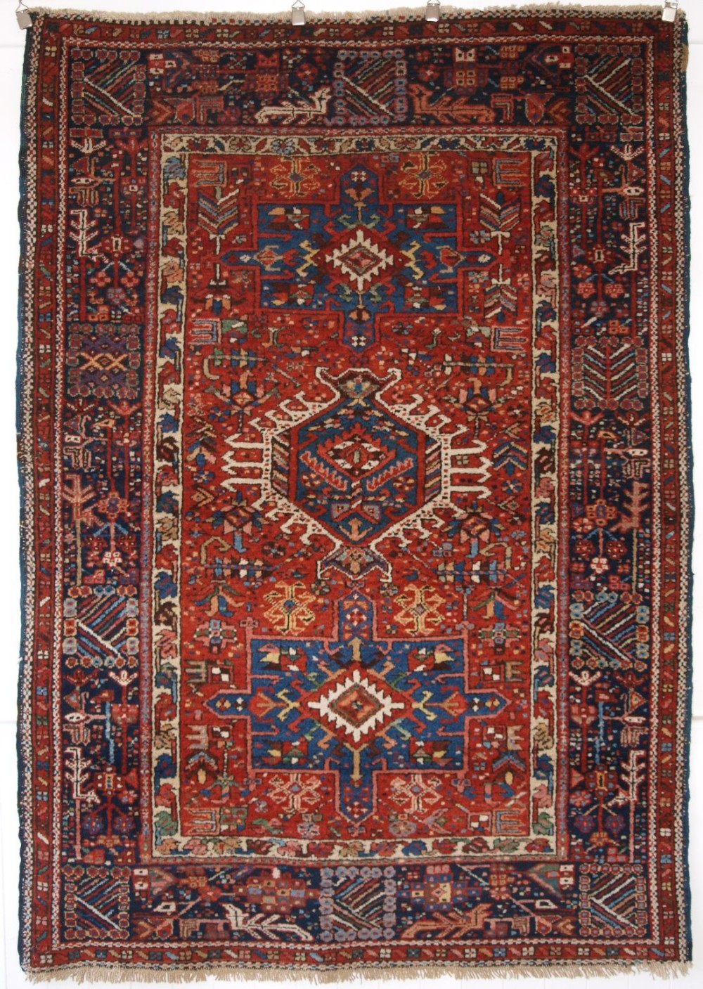 antique north west persian karaja rug excellent condition great colour circa 190020