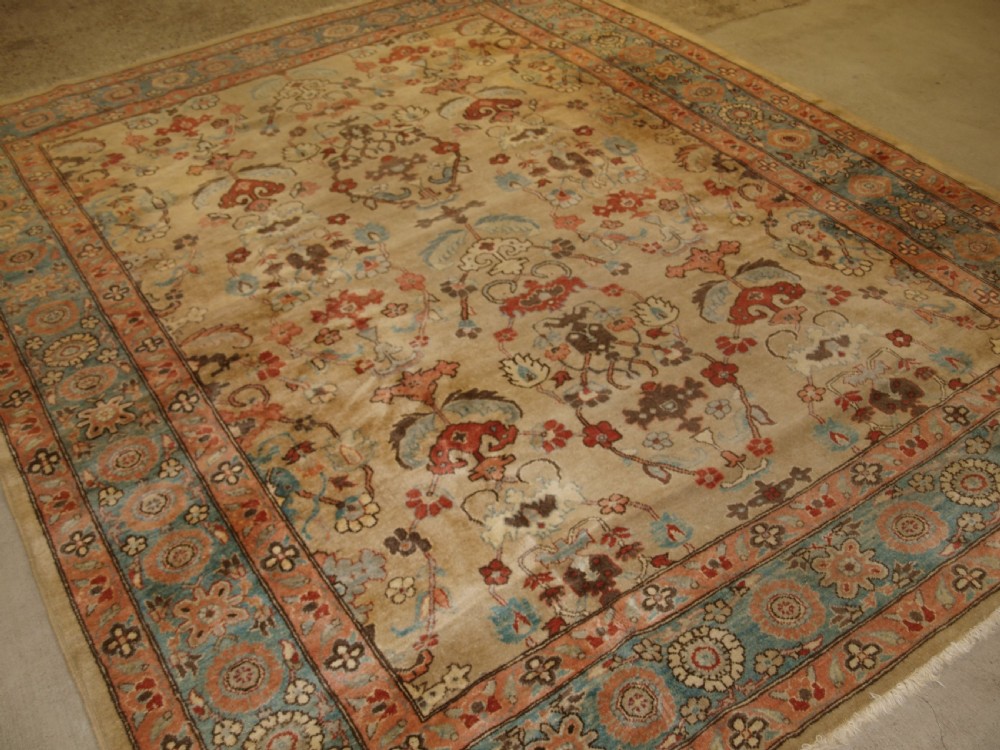 turkish oushak design carpet high quality modern turkish production superb colour about 10 years old