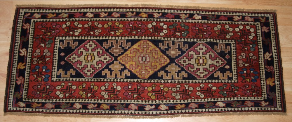 antique kurdish mafrash panel bedding bag side panel circa 1900