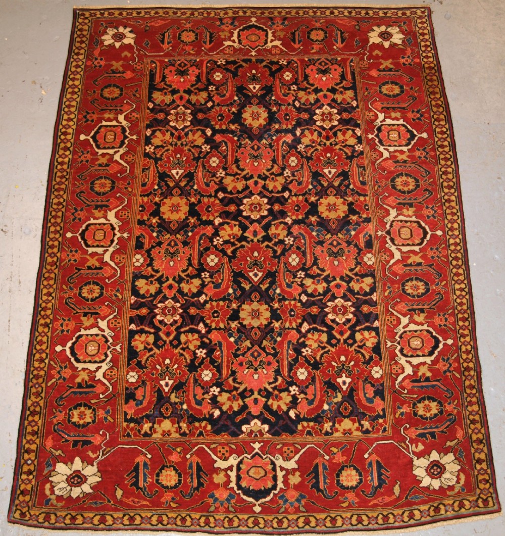 antique caucasian kuba region rug fine weave and superb colour late 19th century