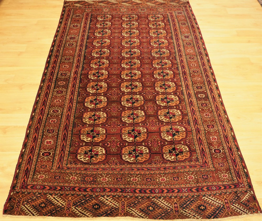 antique tekke turkmen rug excellent condition circa 1900