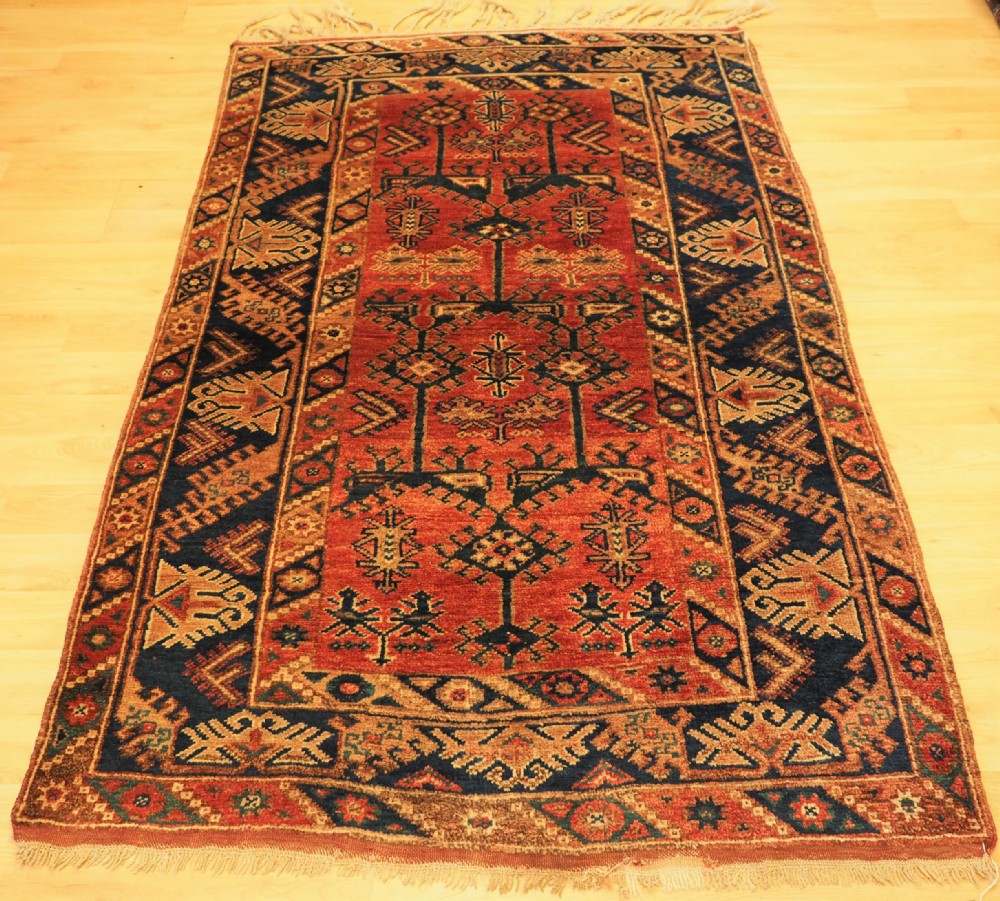 antique turkish dosemealti rug soft colours all natural dyes circa 1920