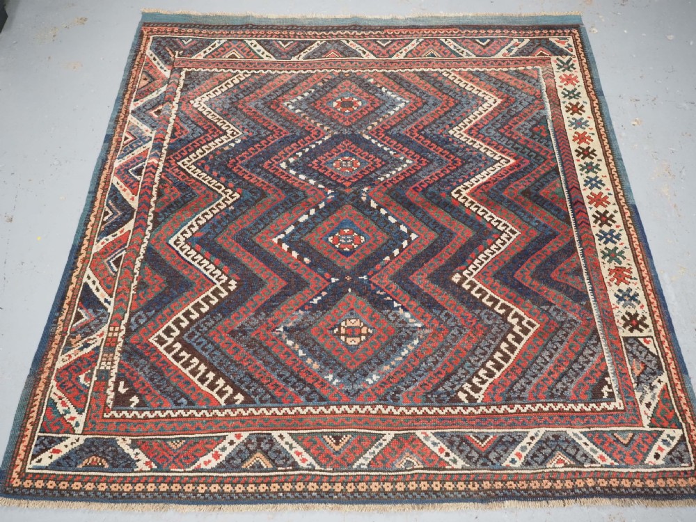 antique turkish bergama region karakecili rug 2nd half 19th century