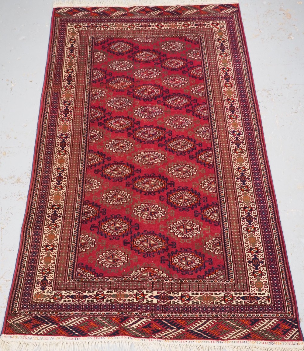 old yomut turkmen rug of traditional design circa 192030