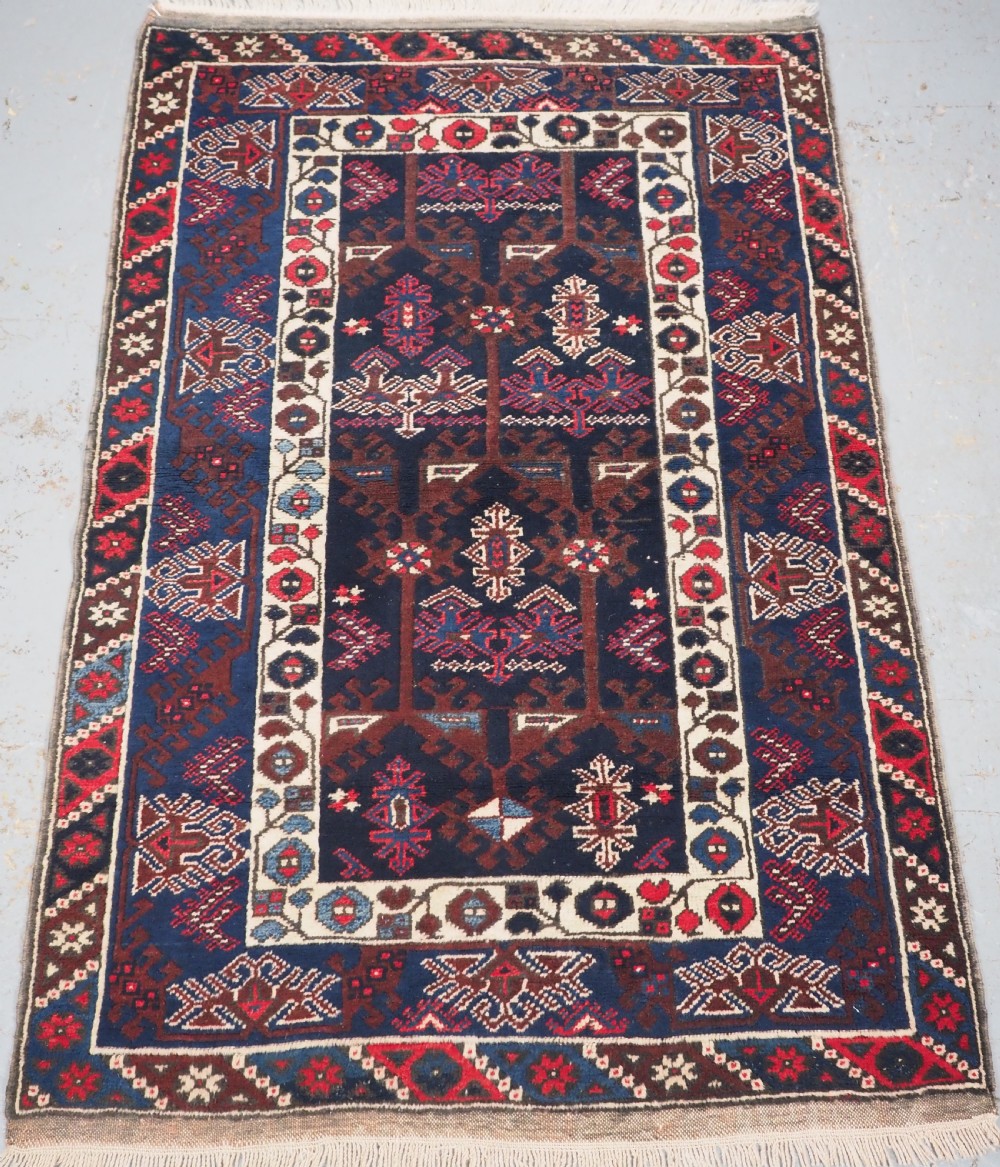 old turkish dosemealti rug of traditional village design circa 1960