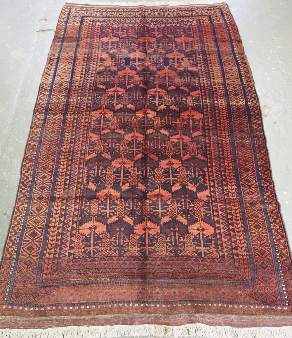 antique afghan chakhansur baluch main carpet superb condition circa 1900