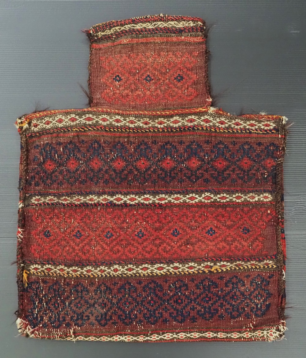 antique salt bag by the timuri baluch nomads western afghanistan circa 1900