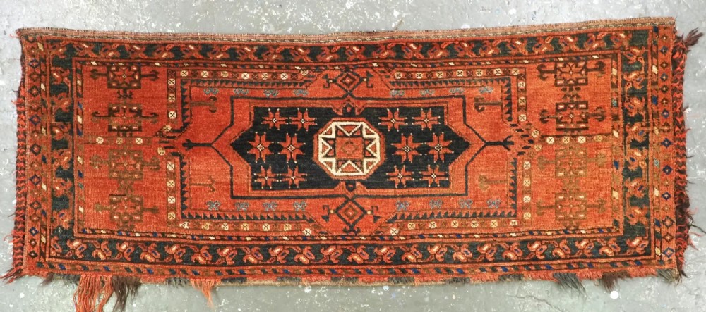 antique ersari turkmen torba 'star in octagon' design circa 1880