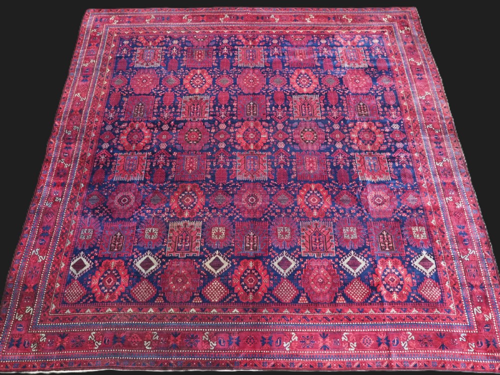 antique jail agra carpet timuri baluch design superb condition circa 1880